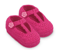Load image into Gallery viewer, T-Strap Mary Jane Crochet Bootie