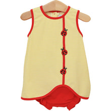 Load image into Gallery viewer, Lovely Ladybugs Bloomer Set - Size 18 months