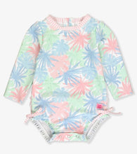 Load image into Gallery viewer, Pastel Palms L/S Rash Guard
