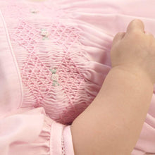 Load image into Gallery viewer, Light Pink French Bubble with Smocking