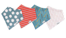Load image into Gallery viewer, Bandana Bib 4 pack Set - Assorted