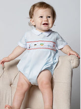 Load image into Gallery viewer, Smocked Train Bubble