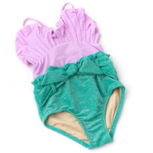 Load image into Gallery viewer, Shimmer Mermaid Swimsuit
