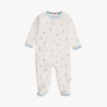 Load image into Gallery viewer, Blue Baby Beats Footie