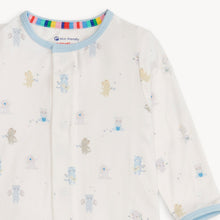 Load image into Gallery viewer, Blue Baby Beats Footie