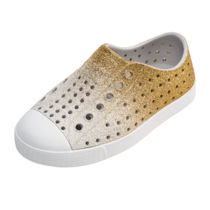 Native Jefferson Shoes - Gold Frost Bling