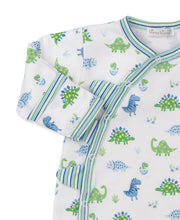 Load image into Gallery viewer, Dino District Footie & Blanket Set -  Size 6-9M only