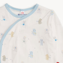 Load image into Gallery viewer, Blue Baby Beats Kimono Set