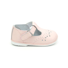 Load image into Gallery viewer, Birdie Leather T-Strap Mary Jane - Pink