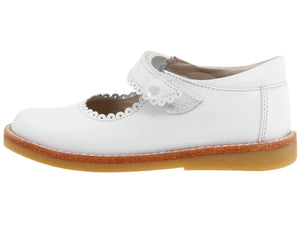 Elephantito White Mary Jane Dress Shoe