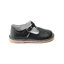 Load image into Gallery viewer, Classic Leather T-Strap Mary Jane - Black
