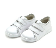 Load image into Gallery viewer, Caroline Scalloped Sneaker in White