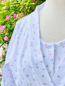 Garden Roses Print - Mom Nightgown