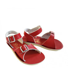 Load image into Gallery viewer, Salt Water Surfer Sandals - Red
