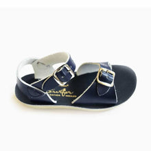 Load image into Gallery viewer, Salt Water Surfer Sandals - Navy