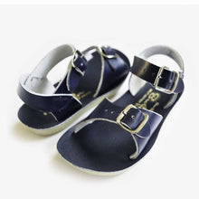 Load image into Gallery viewer, Salt Water Surfer Sandals - Navy