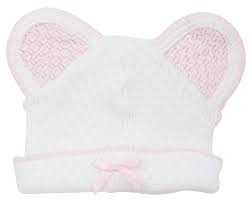 Paty, Inc Newborn Baby Knit Bear Hat