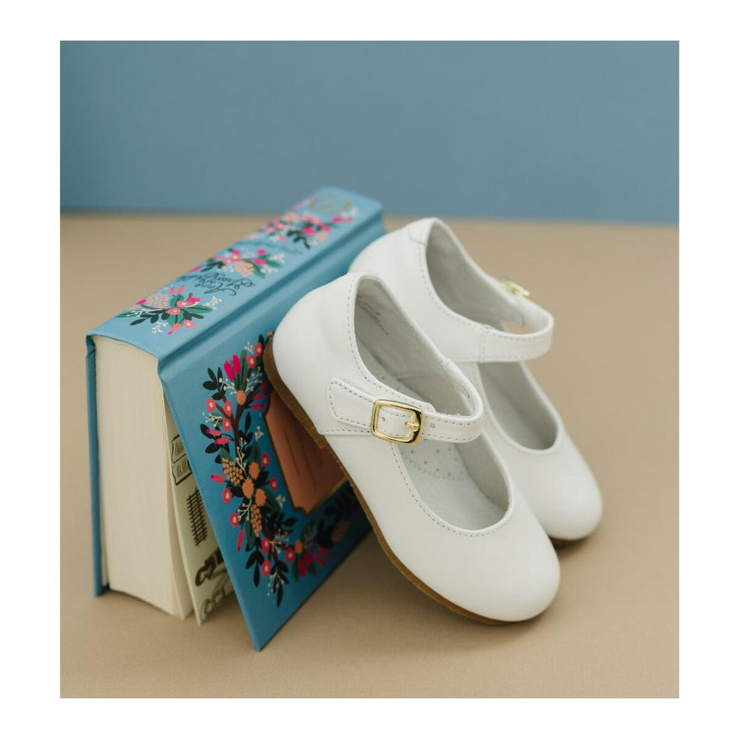 Rebecca Special Occasion Mary Jane - White