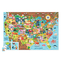 Load image into Gallery viewer, USA Puzzle 200 pc
