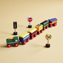 Load image into Gallery viewer, Boxed Wooden Train Set
