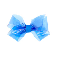 Load image into Gallery viewer, Mini WeeSplash™ Vibrant Colored Vinyl Girls Swim Hair Bow
