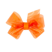 Load image into Gallery viewer, Mini WeeSplash™ Vibrant Colored Vinyl Girls Swim Hair Bow

