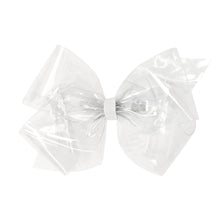 Load image into Gallery viewer, King WeeSplash™ Vibrant Colored Vinyl Girls Swim Hair Bow
