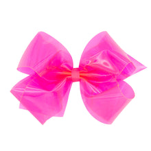 Load image into Gallery viewer, King WeeSplash™ Vibrant Colored Vinyl Girls Swim Hair Bow
