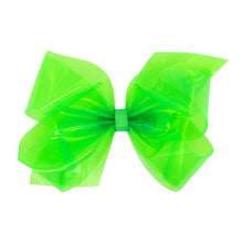 Load image into Gallery viewer, King WeeSplash™ Vibrant Colored Vinyl Girls Swim Hair Bow
