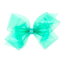 Load image into Gallery viewer, King WeeSplash™ Vibrant Colored Vinyl Girls Swim Hair Bow
