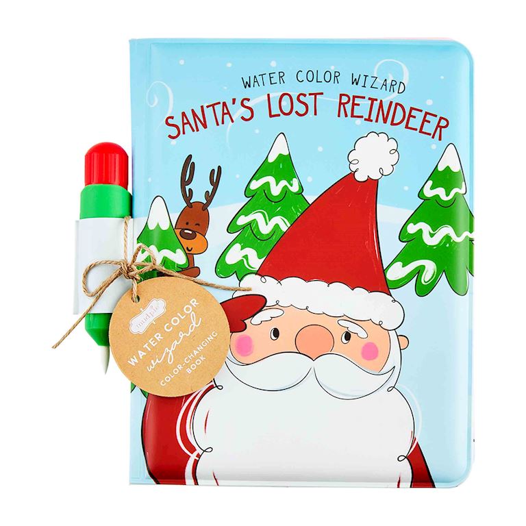 Santa's Lost Reindeer- Color Wizard Book