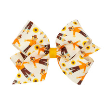 Load image into Gallery viewer, SALE Harvest Print Grosgrain Bow - Medium
