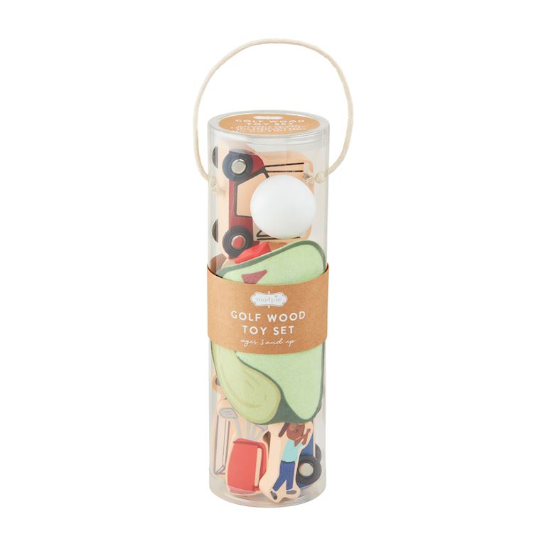 Wood Toy Set - Golf