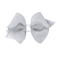Load image into Gallery viewer, Extra Small Party Glitter Hair Bow
