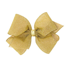 Load image into Gallery viewer, King  Party Glitter Hair Bow
