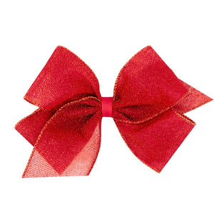 Glimmer Sparkle Hair Bow - King