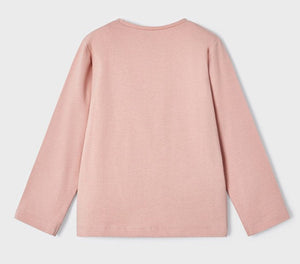 Pink Heart T-shirt & Denim Skirt Set Sizes 4 & 5