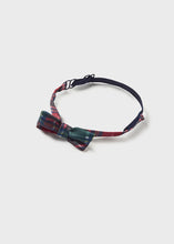 Load image into Gallery viewer, Blue Oxford L/S Shirt &amp; Plaid Bowtie

