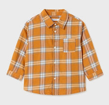 Load image into Gallery viewer, L/S Orange Checked Shirt
