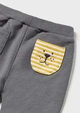 Load image into Gallery viewer, Boy&#39;s Knit Track Pant Set - Animal Print w/Puppy Pocket
