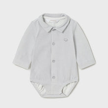Load image into Gallery viewer, Infant Boy Grey Onesie
