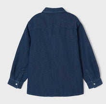 Load image into Gallery viewer, L/S Boy&#39;s Button Down Demin Shirt
