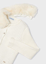 Load image into Gallery viewer, Faux Fur Collar Cardigan

