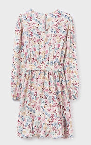 Tween Girl's Floral Printed Dress
