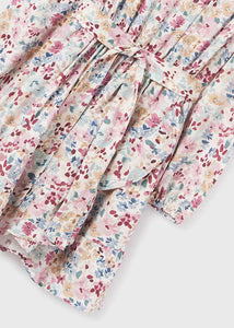 Tween Girl's Floral Printed Dress
