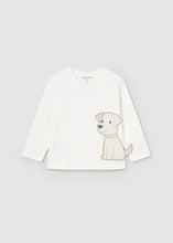 Load image into Gallery viewer, Infant Boy L/S Shirt with Puppy Applique
