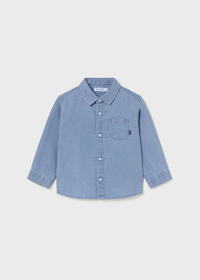 L/S Button-Down Soft Chambray Shirt