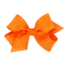 Load image into Gallery viewer, King Linen Hair Bow
