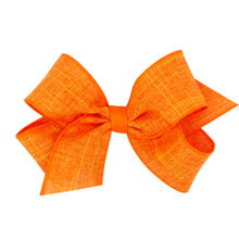 Load image into Gallery viewer, Medium Linen Hair Bow
