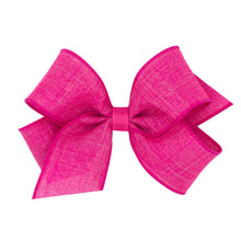 Load image into Gallery viewer, Medium Linen Hair Bow
